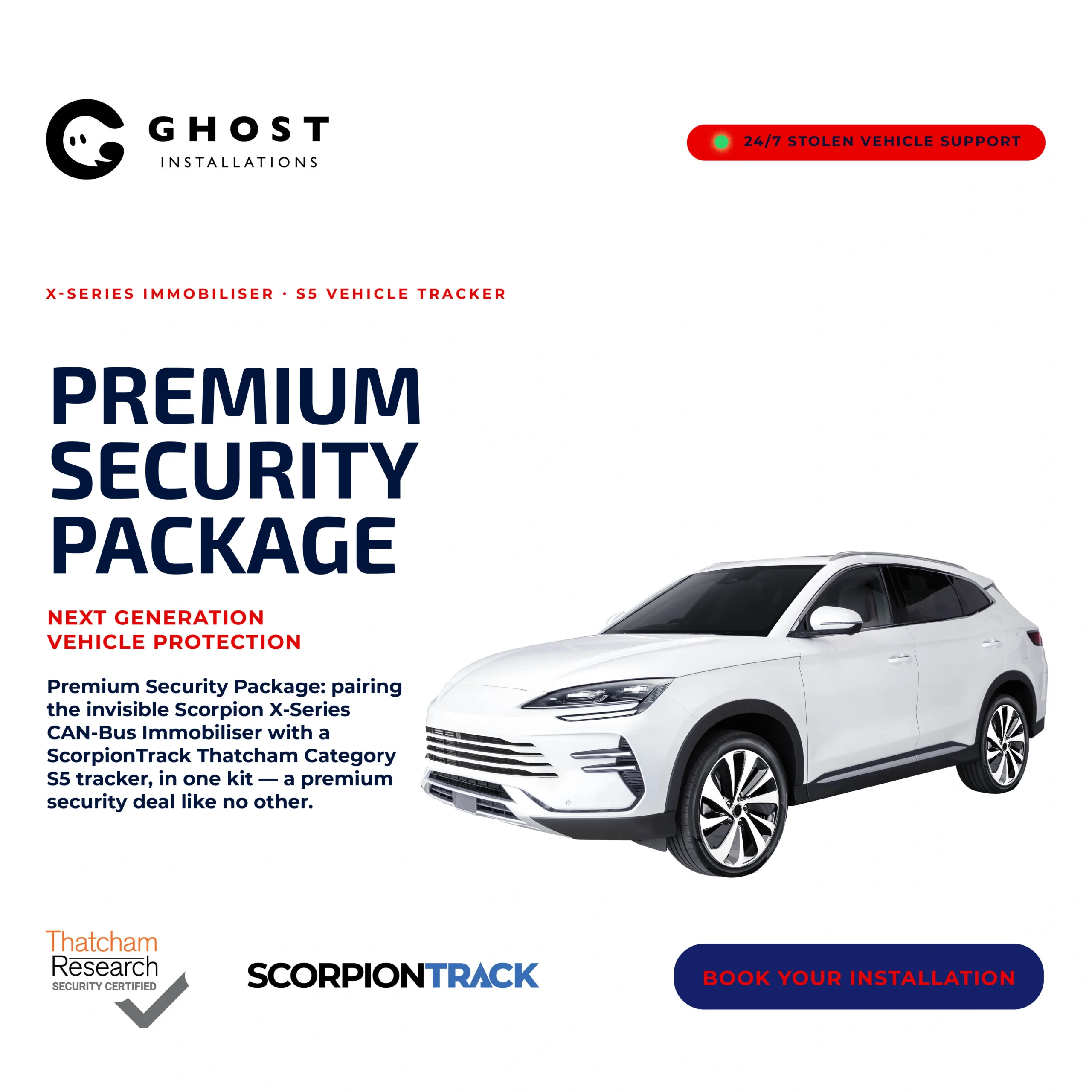 Premium Security Package - Ghost Installations}